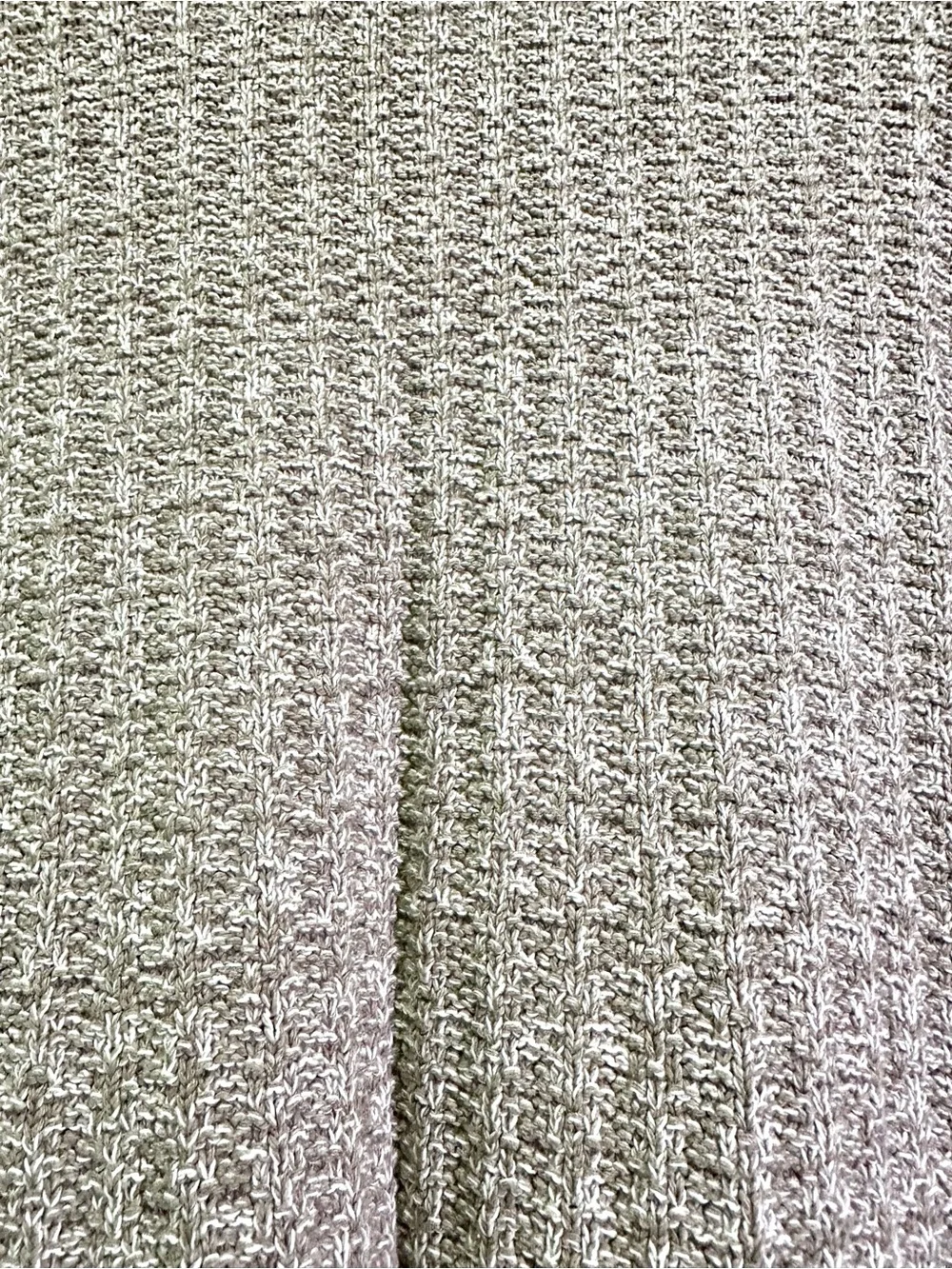 Vintage bill blass Men's Beige V-Neck Button Henley Sweater